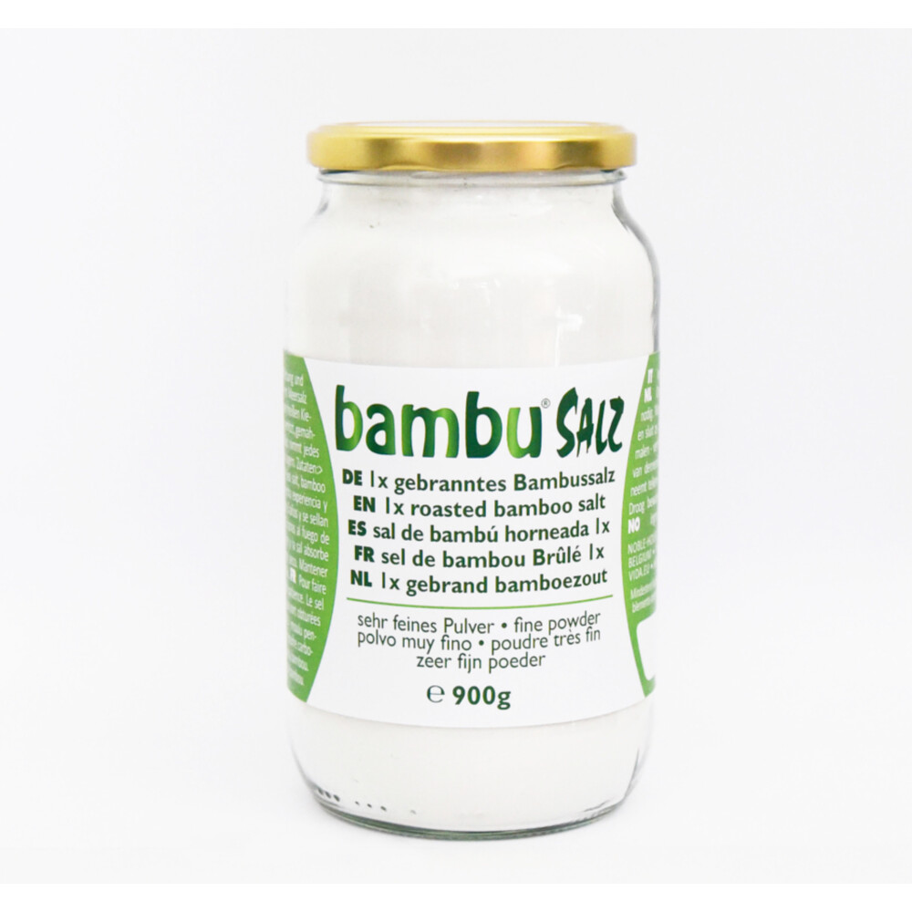 Bambu Salz Bamboezout Zeer Fijn 1x Gebrand900 gr