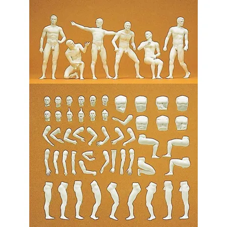 Preiser - LGB Modellfigur Adam, Bausatz, 1:22,5