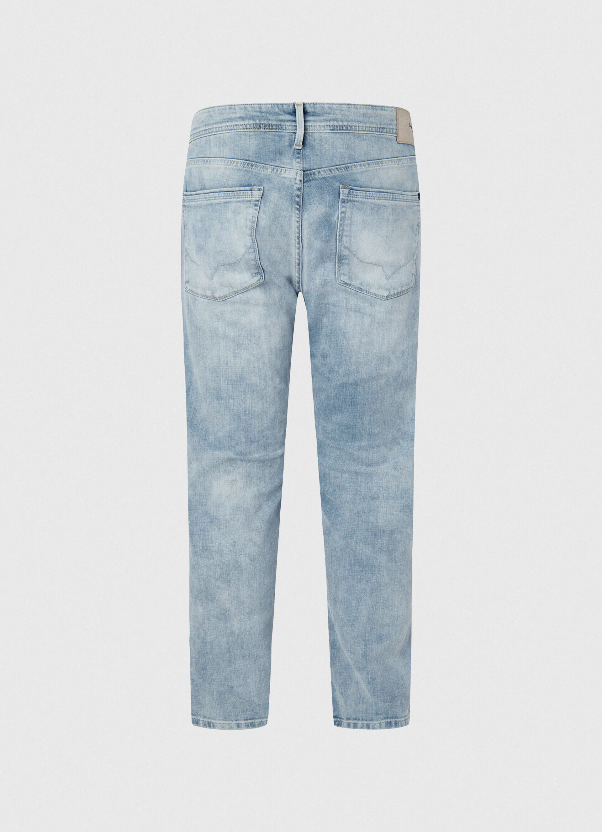 Calça jeans Stanley, corte e cintura regulares - jeans