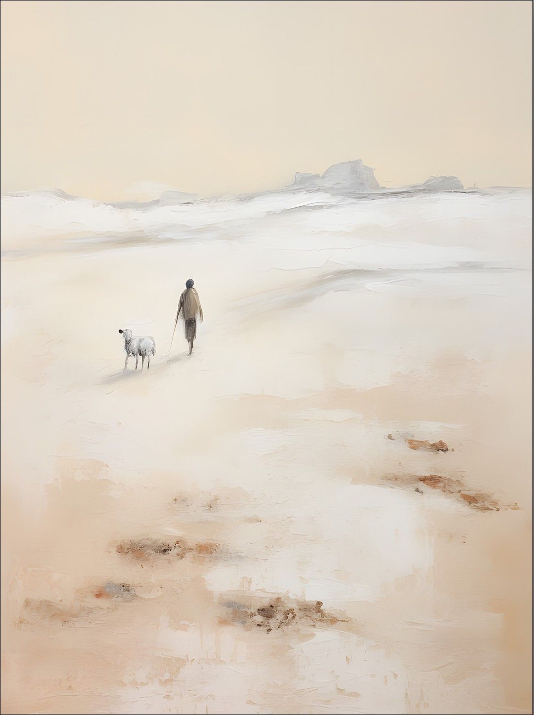 Wandkleed Shepherd Verticaal