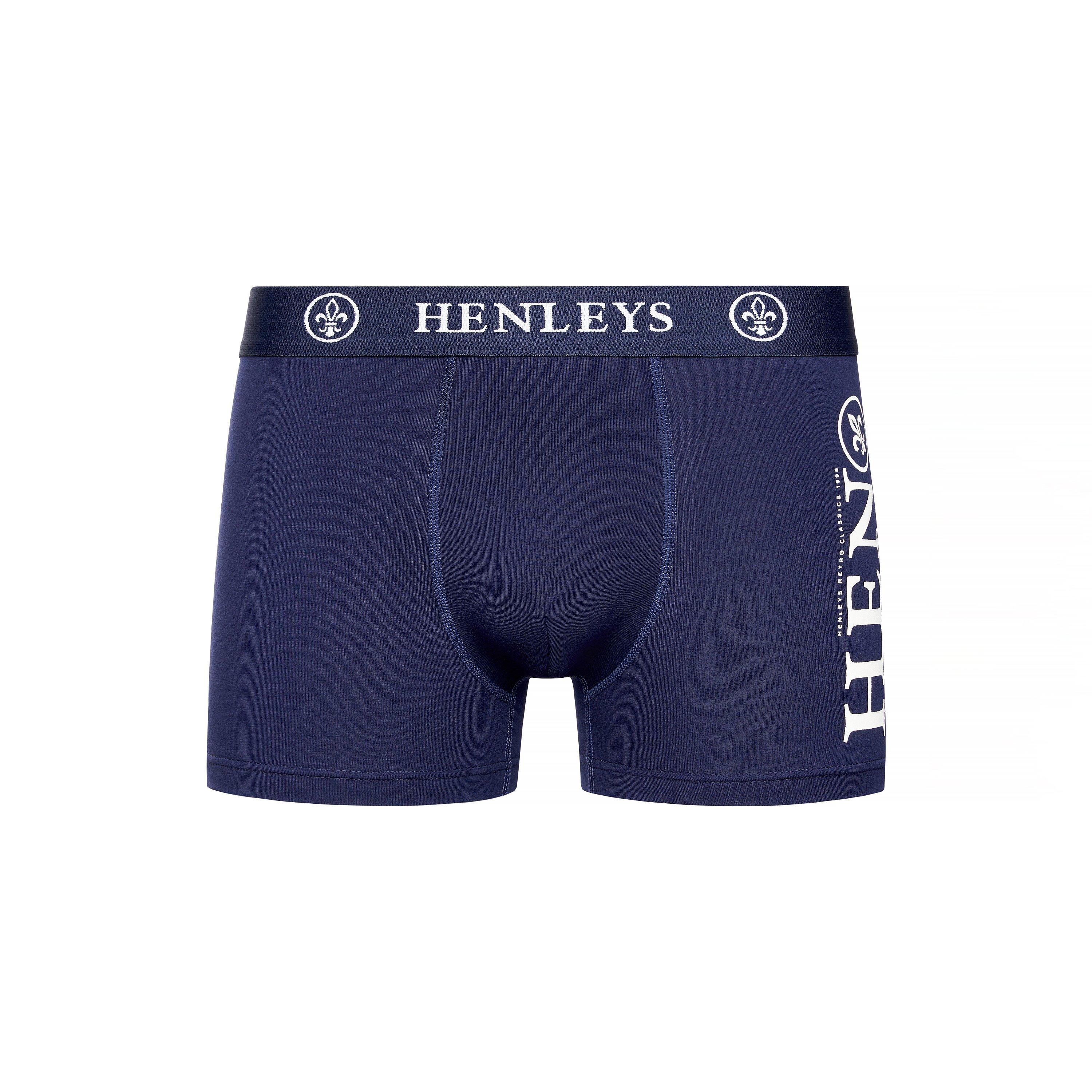 Henleys 5 Pack Boxer Shorts Mens