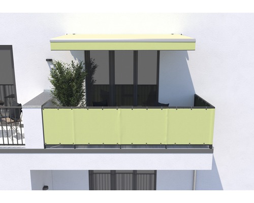 SOLUNA Balkonbekleding H:75 cm Design 7244 (per meter verkocht)