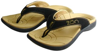 Zori Teenslippers Beige/Zwart Maat 8 1PR