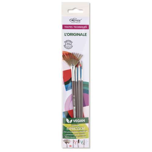 Léonard Expression Serie 50, vegan Allroundpinsel