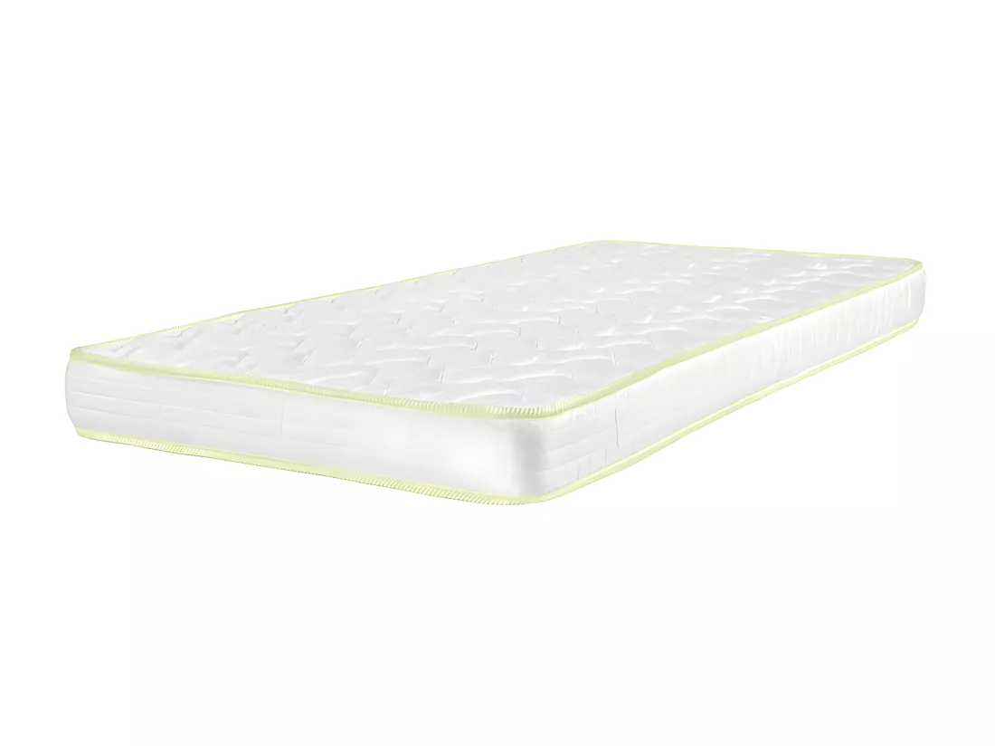 Matelas en mousse 90x190 cm mousse blanc OANA