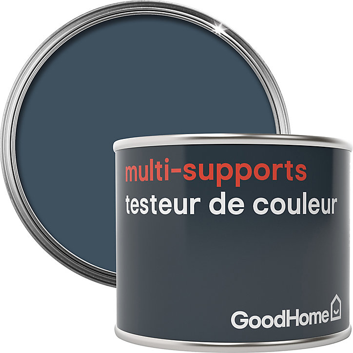 Testeur peinture de rénovation multi-supports GoodHome bleu Vence satin 70ml