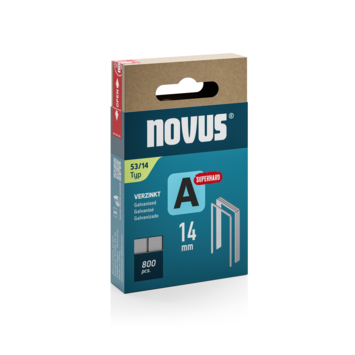 Novus nieten 800 stuks A 53 14mm E SuperHard