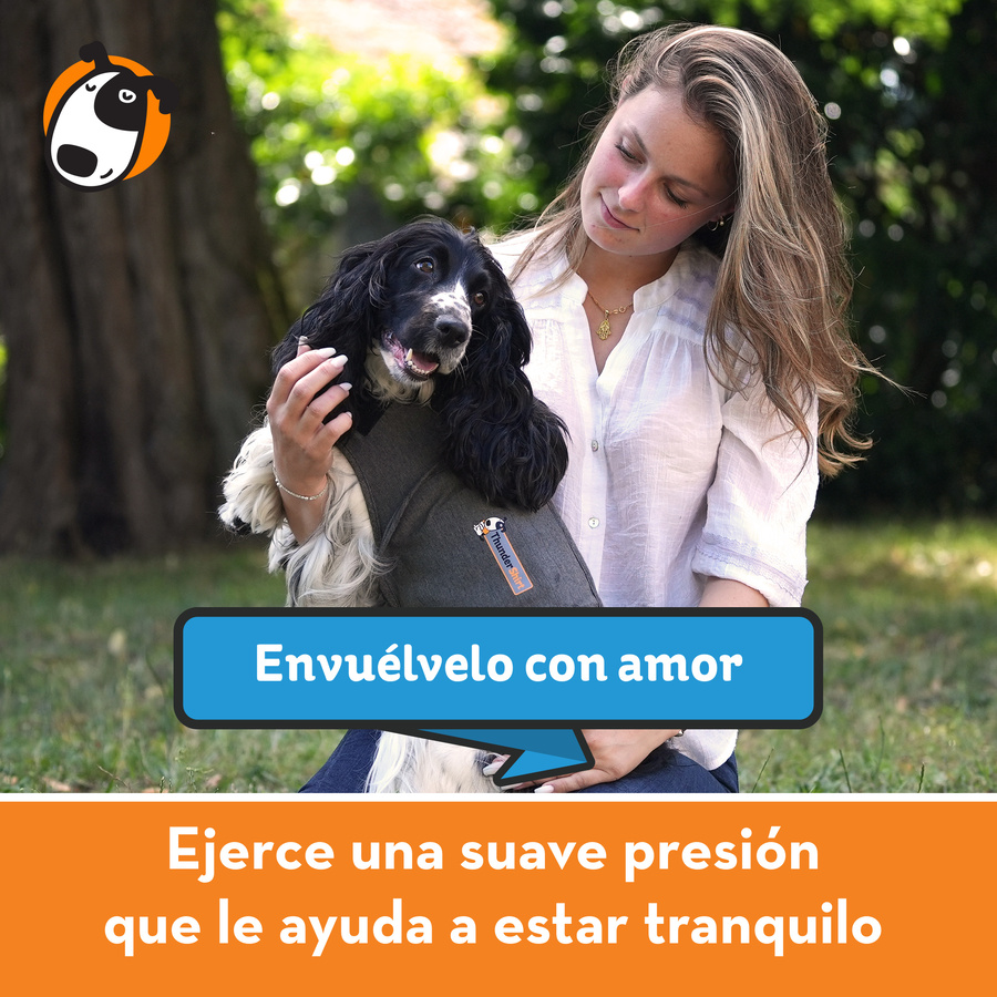Camiseta antiestresse relaxante Thundershirt para cães