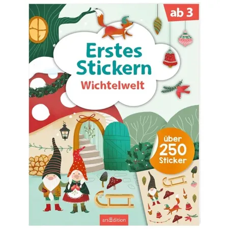 ars Edition Erstes Stickern – Wichtelwelt