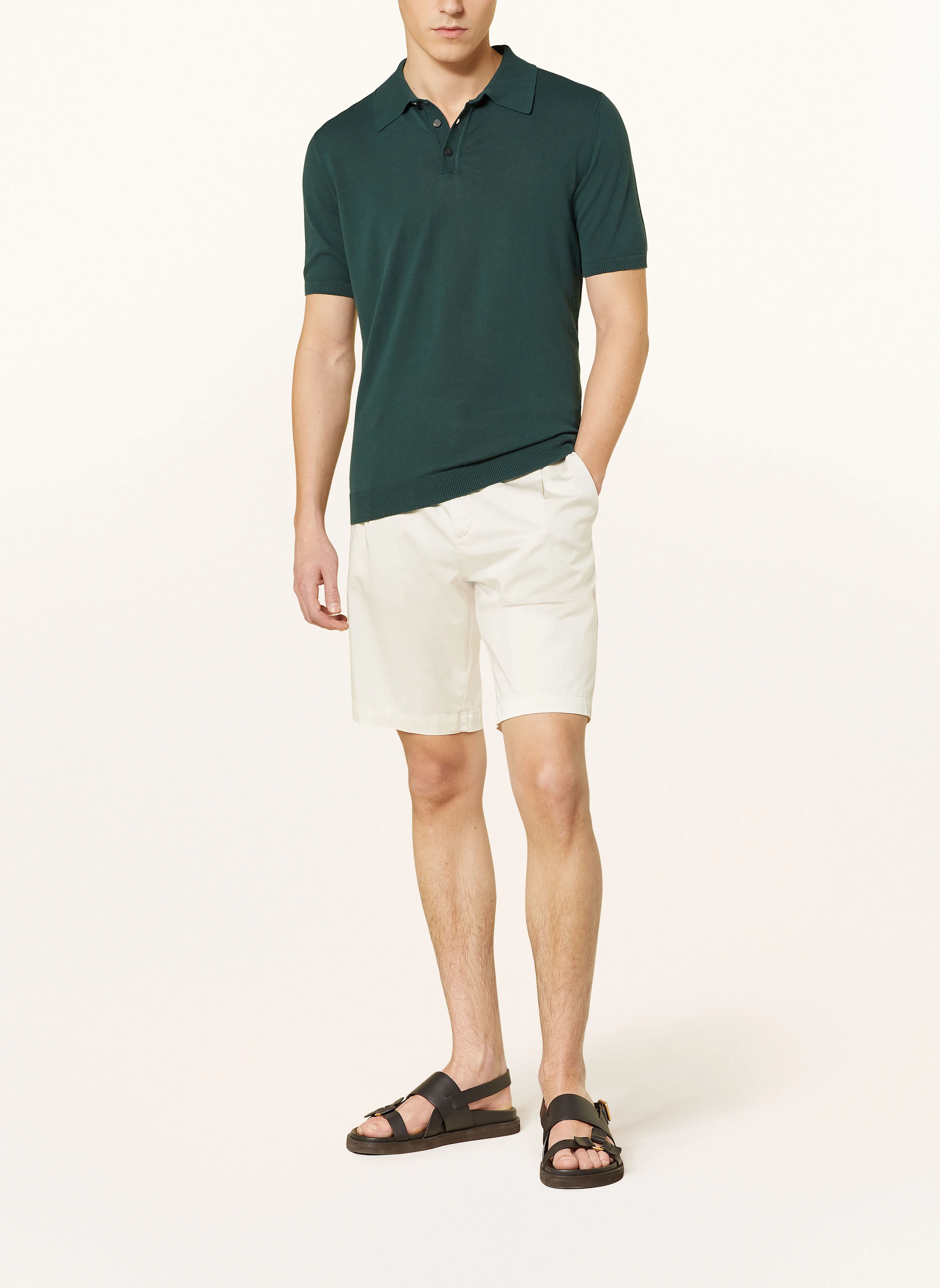 roberto collina Strick-Poloshirt