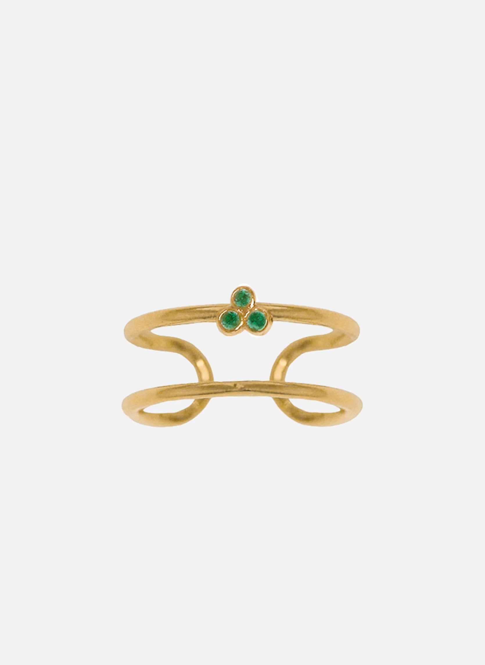 EREBE - Bague fine erebe | Vert