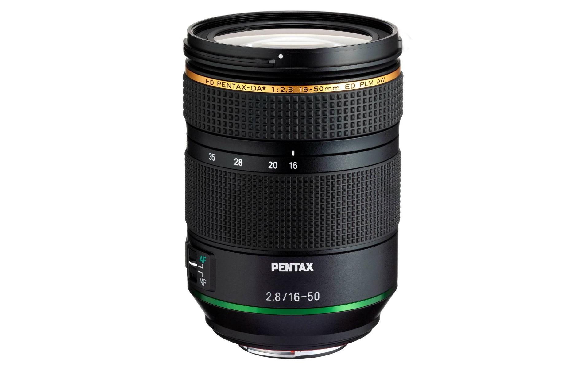 Zoomobjektiv HD DA 16-50mm F/2.8 ED PLM AW Pentax K<br>Kontrastreiches, hochauflösendes Zoomobjektiv mit minimalen Aberrationen