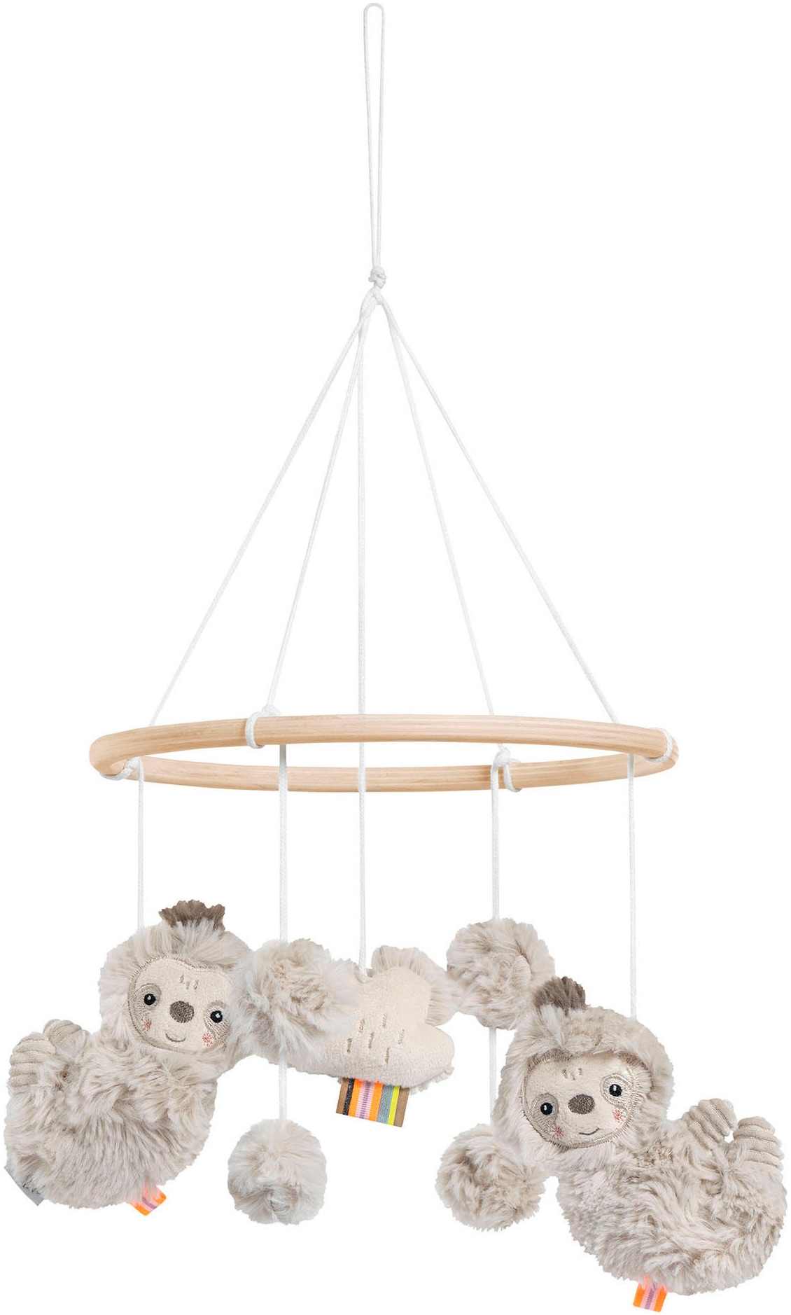 Fehn Mobile »Lazy, Crazy & Pink, Holz-Mobile Faultier«
