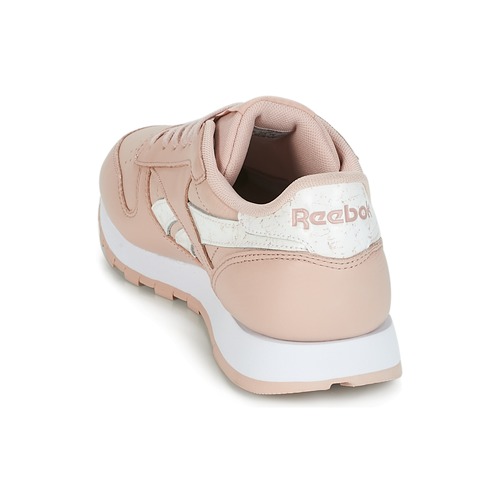 Reebok Classic - CLASSIC LEATHER - Rose / blanc