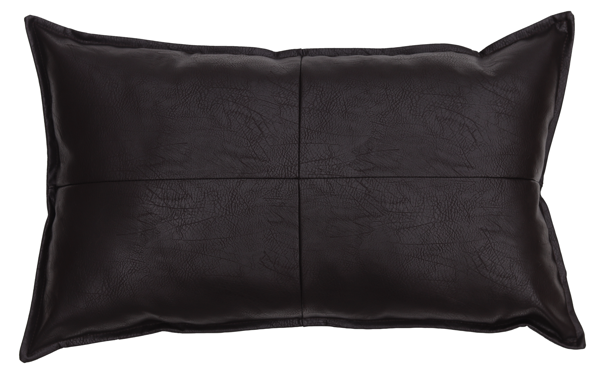 kussen leather d.chocolat 37x57