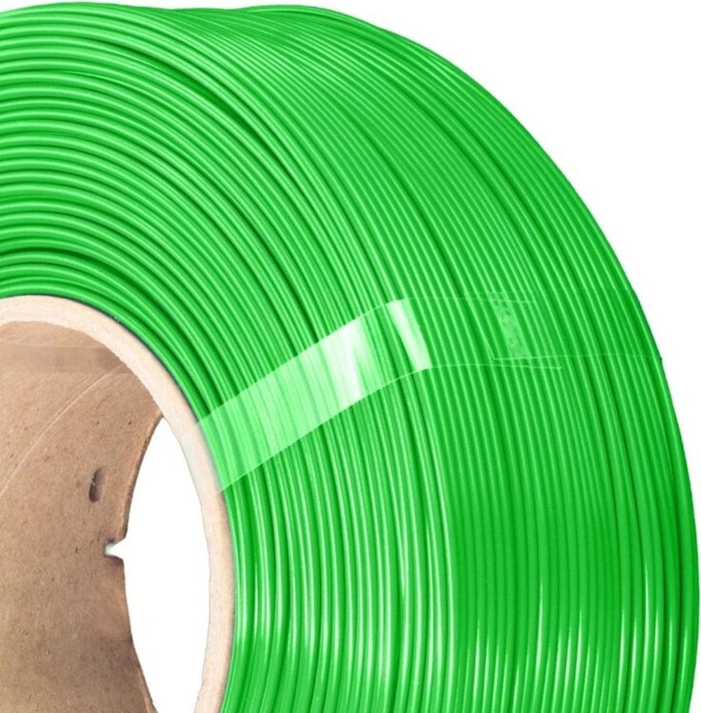 AzureFilm  PETG Hyper Speed Refill Grass Green, 1,75 mm / 1000 g    Universal Filament ohne Spule