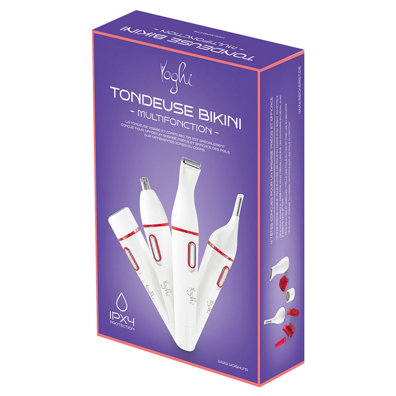 Yoghi Tondeuse visage et corps  blanche - 25x12.5x20 cm