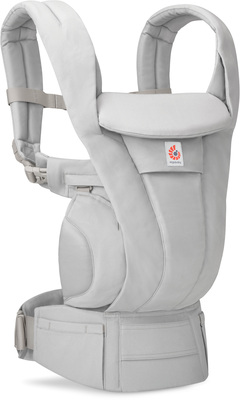 Ergobaby Omni Deluxe Bæresele Cotton, Pearl Grey