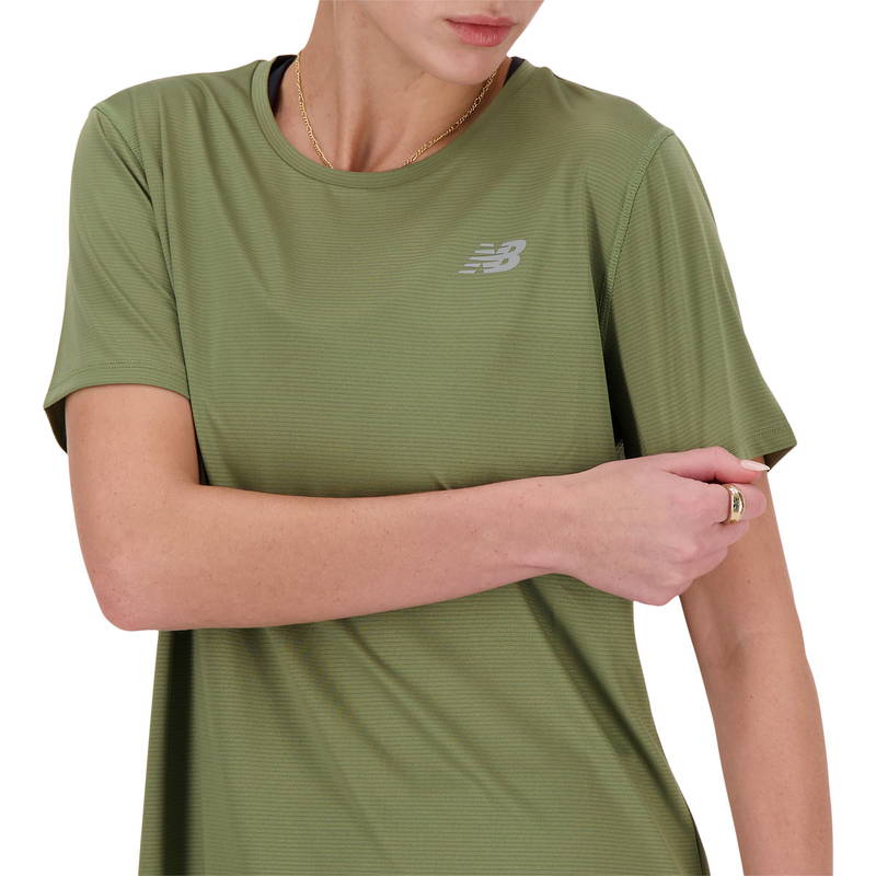 New Balance Small Logo Løbe T-shirt Dame