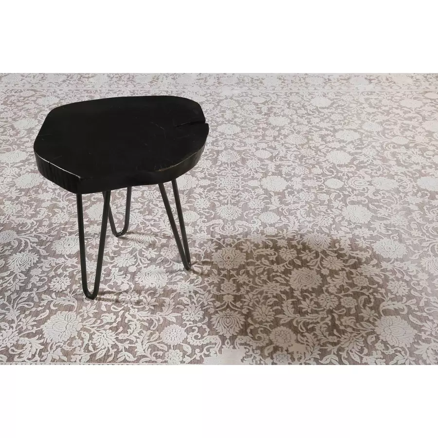 Esprit Kurzflorteppich Florida weiß,grau