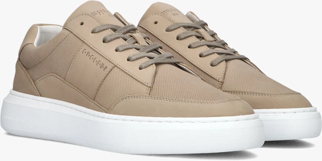 CYCLEUR DE LUXE taupe cycleur de luxe lage sneakers gravity