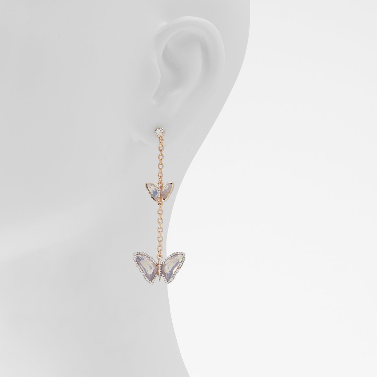 Alerelia Gold-Clear Multi Women Earrings
