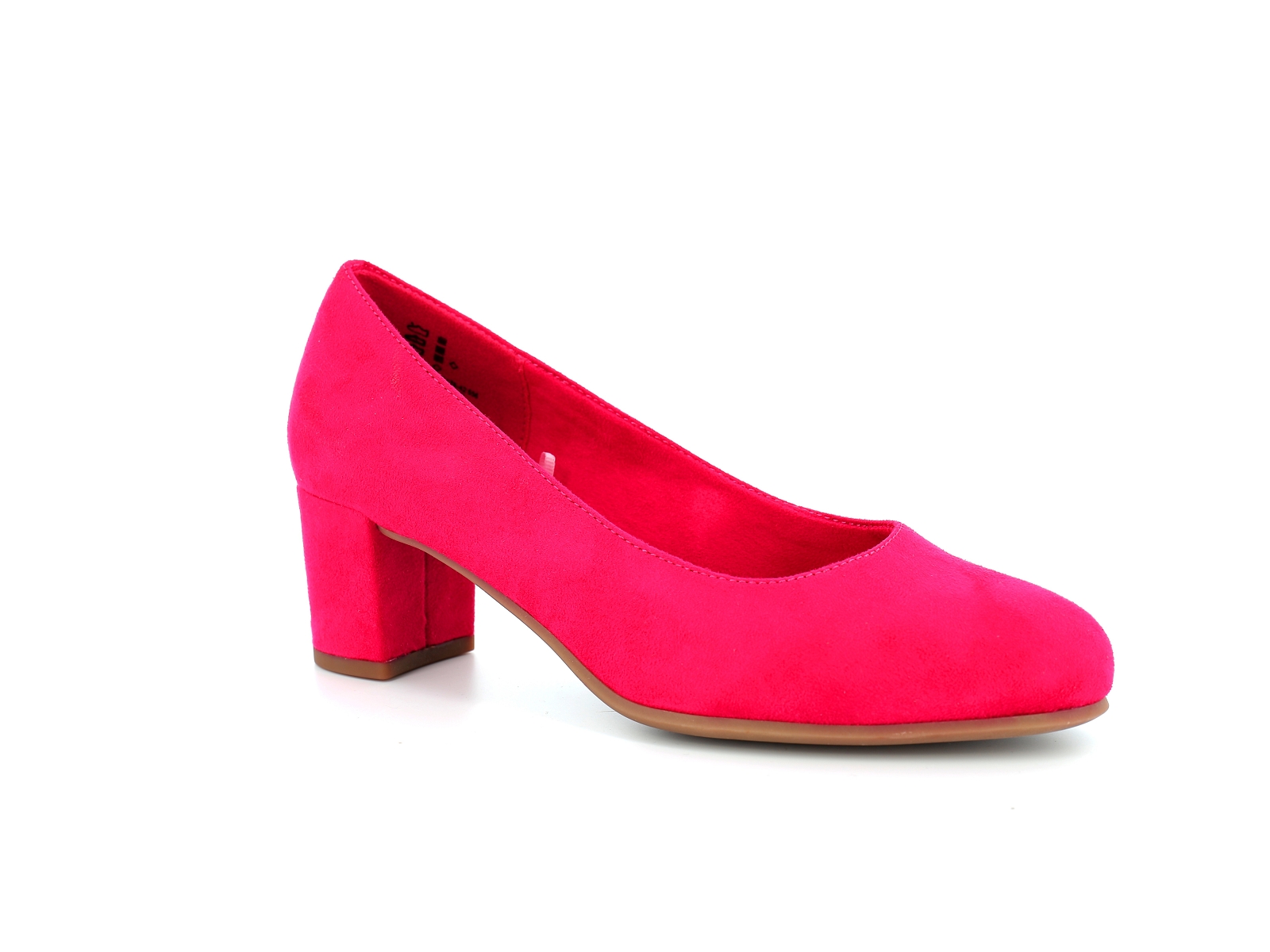 Jana  shoes-22478 velours Fushia