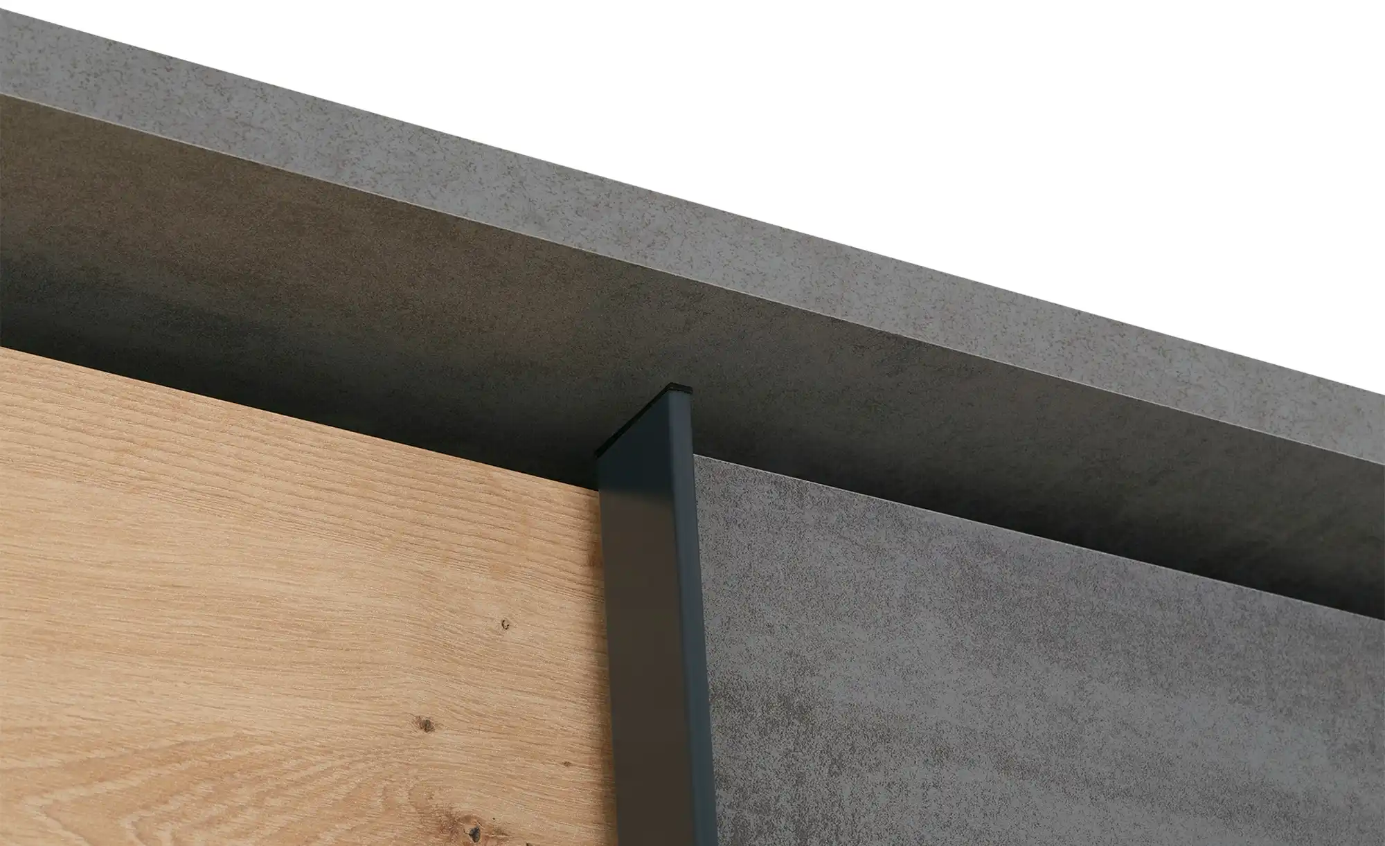 Schwebetürenschrank, 2-türig Corris