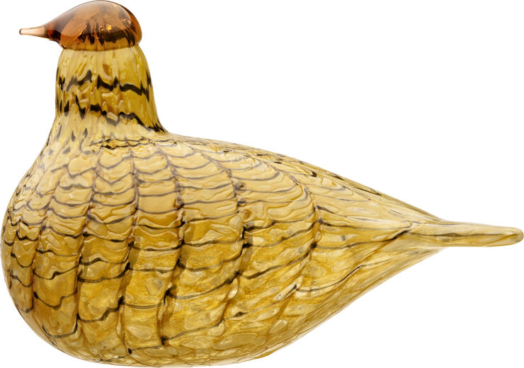 Iittala Fugle 21x14cm sommerdalrype Sennep