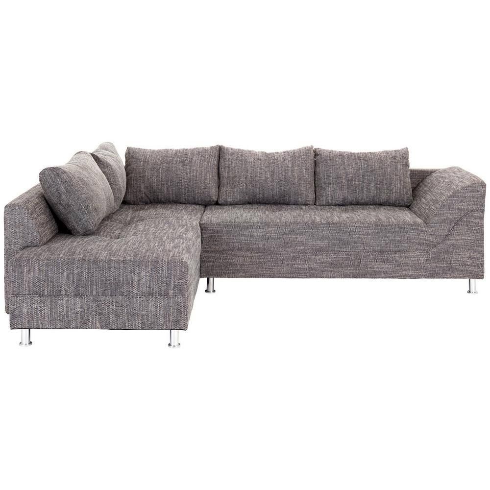 Ecksofa grau Bonell-Federkern