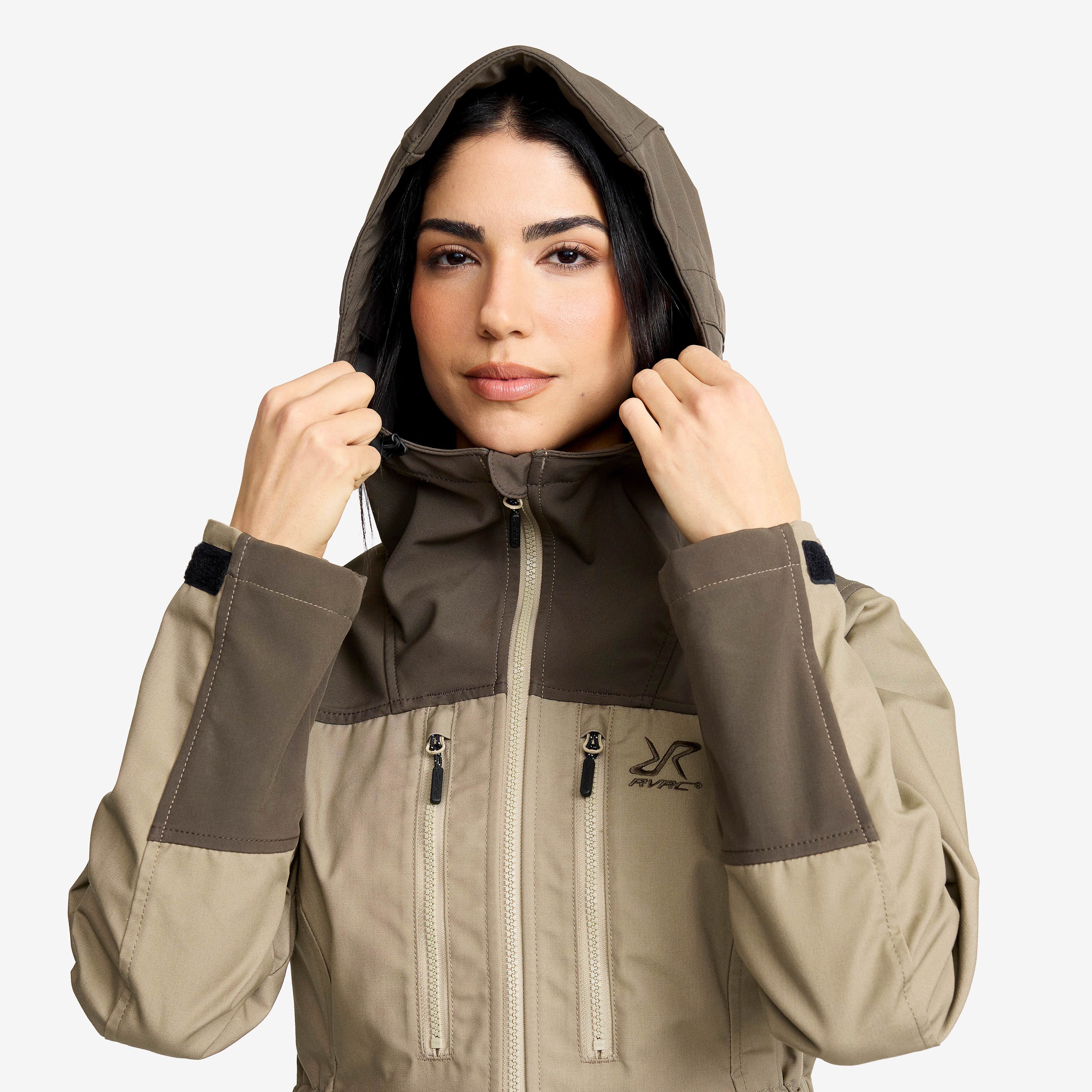 Outdoor Jacket Dame Mud/Brindle