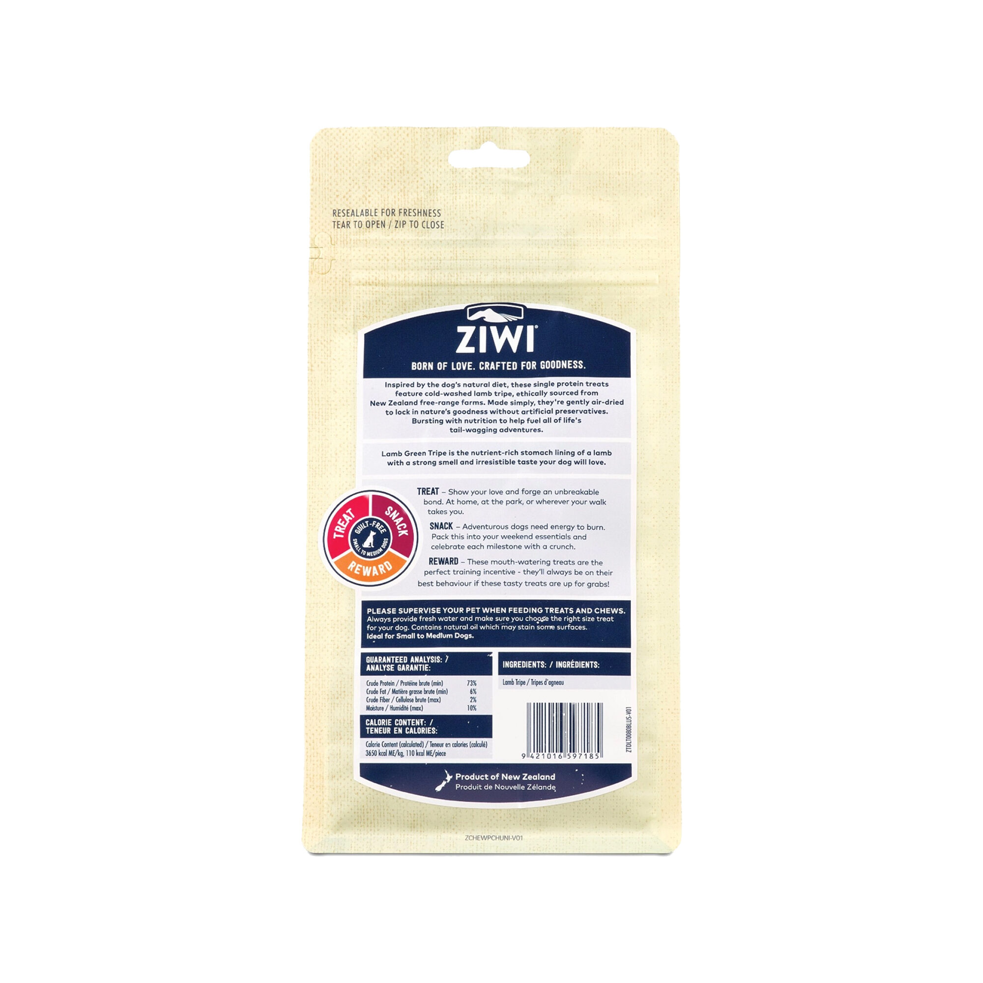Ziwi Hondensnack Lamspens