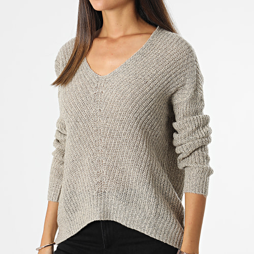 Pull Femme Lenette Beige