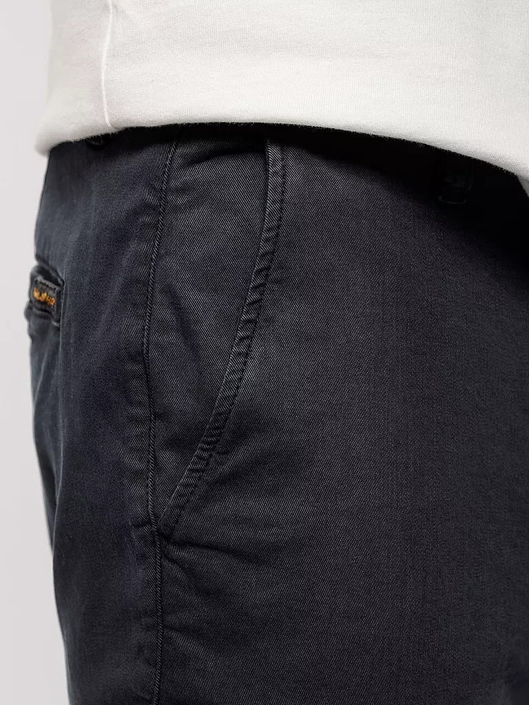 NUDIE JEANS Chino Easy Alvin blau