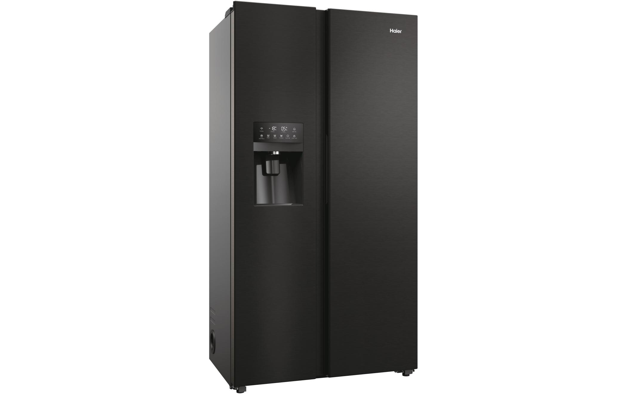 Foodcenter HSR5918DIPB Schwarz<br>Side by Side Kühlgerät