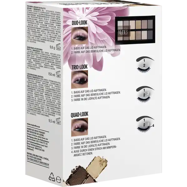 Augen Make-Up Trio-Kit