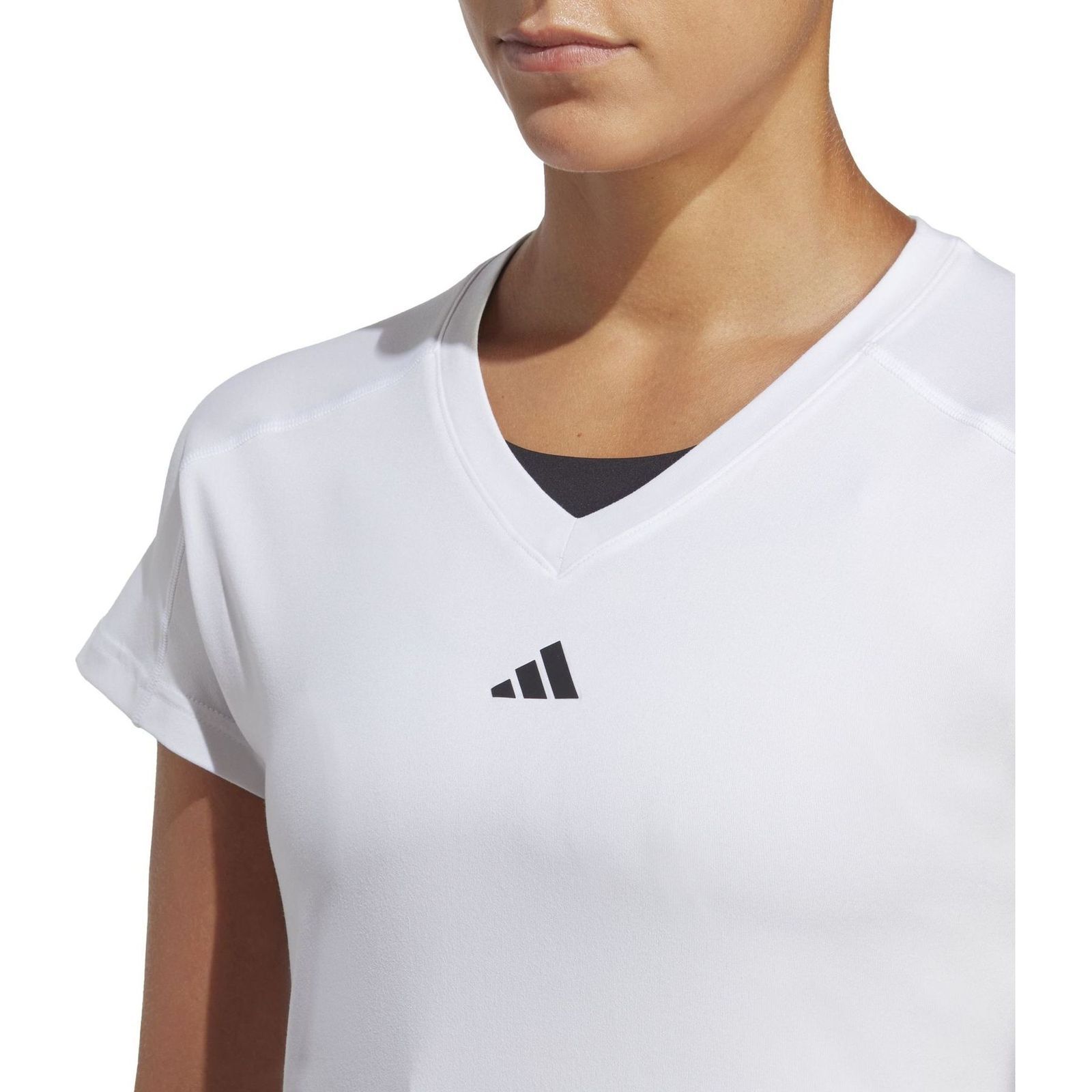 Adidas PerformanceAEROREADY Train Essentials Minimal Branding V-Neck T-Shirt