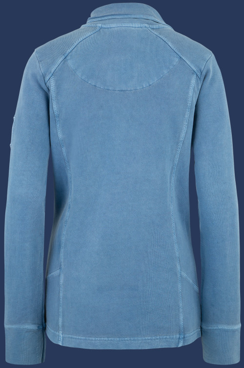 Yacht Jacket Lady French Terry 400, Moonlightblue