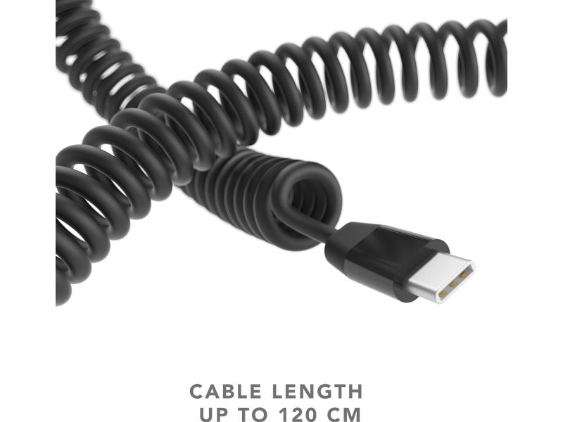Vonmählen USB-Ladekabel Allroundo GaN All-in-One Schwarz All-in-One-Lade- und Datenkabel mit Schnellladefunktion und inkludiertem Ladegerät