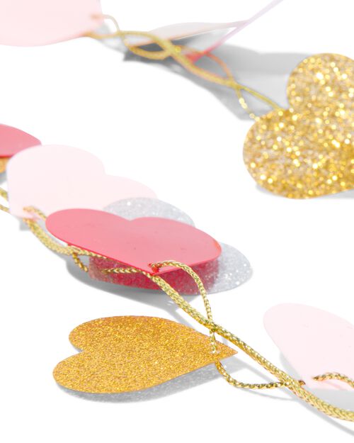 guirlande petits coeurs 2 mètres