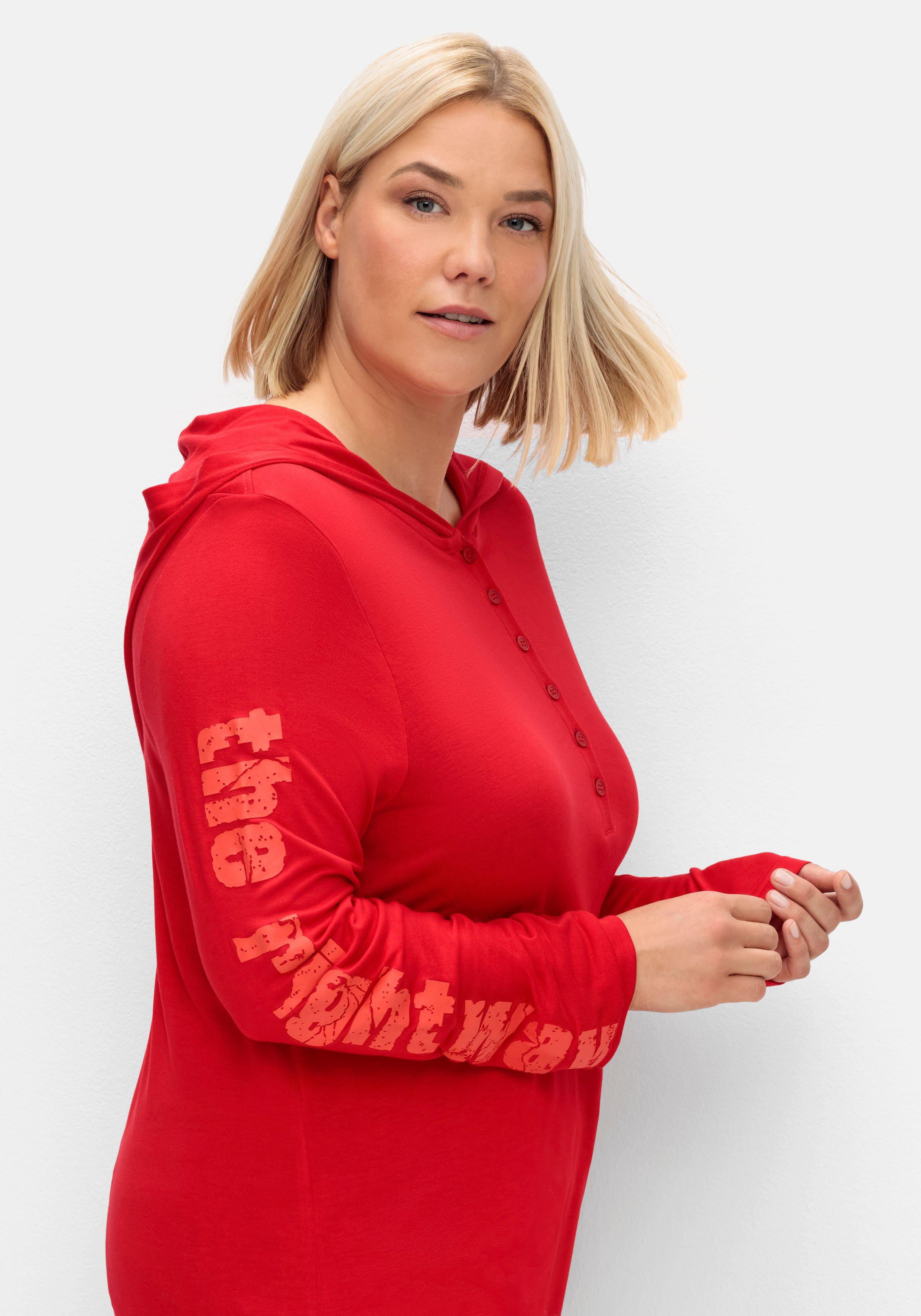 Kapuzenshirt mit Wordingprints