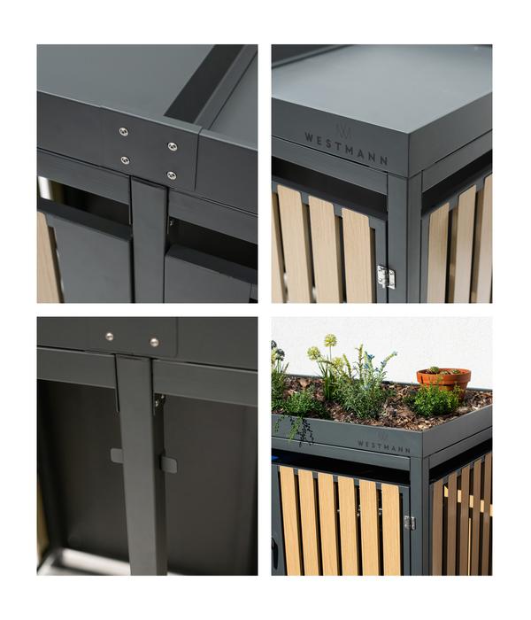 Westmann Mülltonnenbox 240 l, ca.