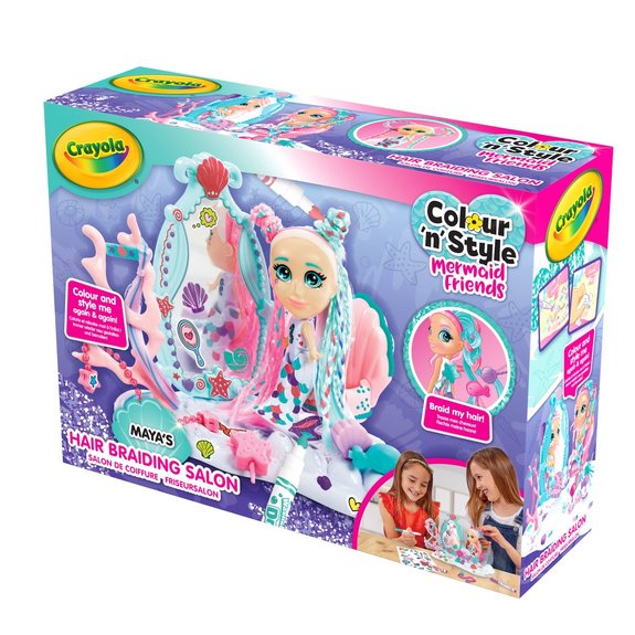 Colour'n'Style mermaid friends : Salon de coiffure sirènes
