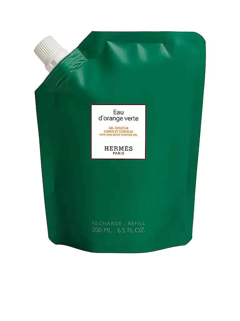 HERMÈS Eau d'orange verte, Nachfüllset Duschgel für Körper und Haar 200ml keine Farbe