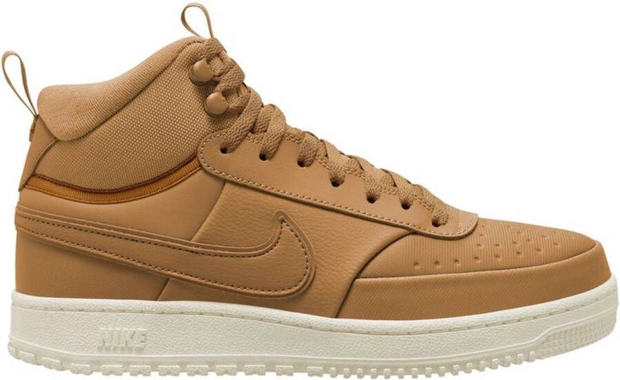 Nike Court Vision Mid Winter Sneakers Mannen Beige Wit