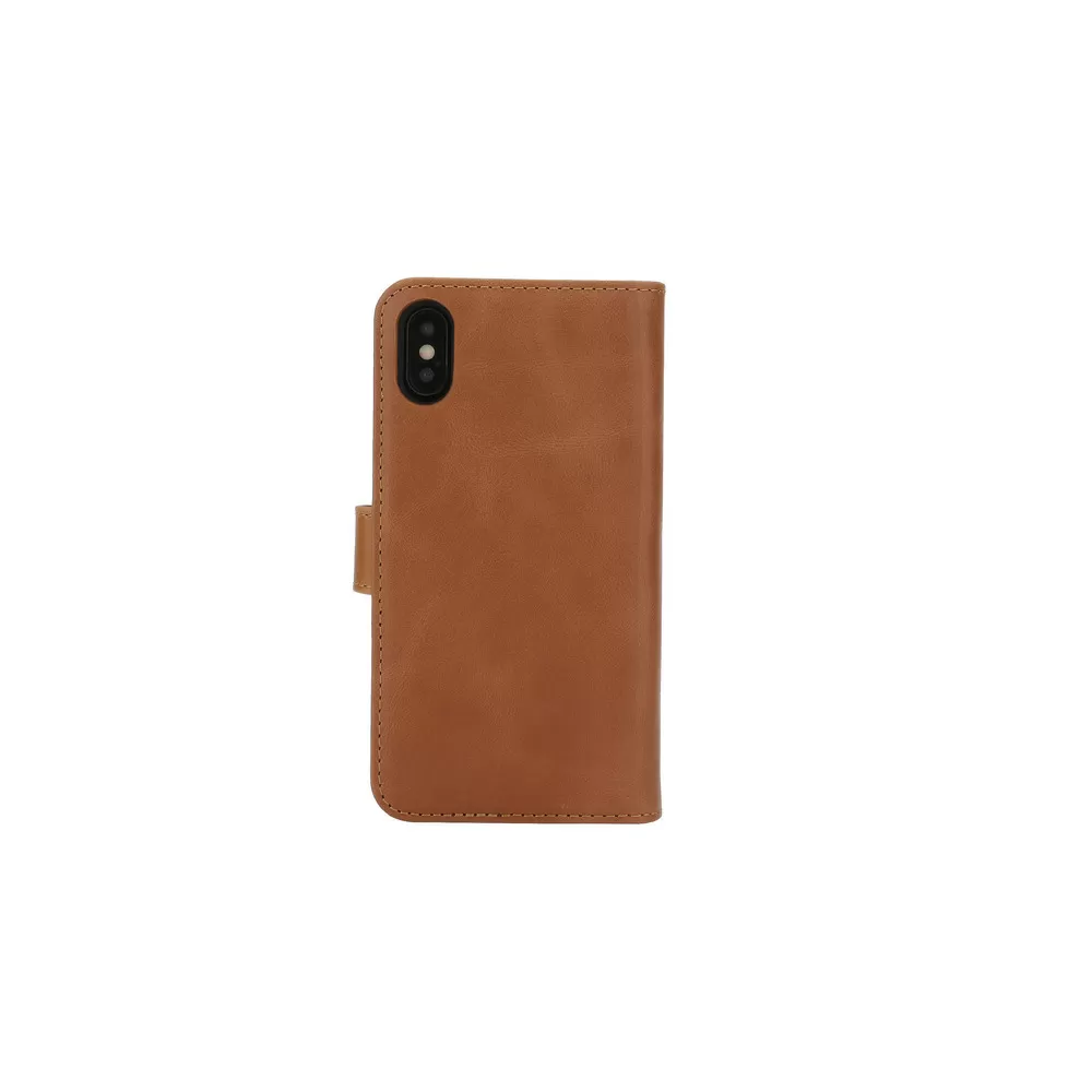 Radicover iPhone X/Xs Exclusive 2in1, læder - Brun