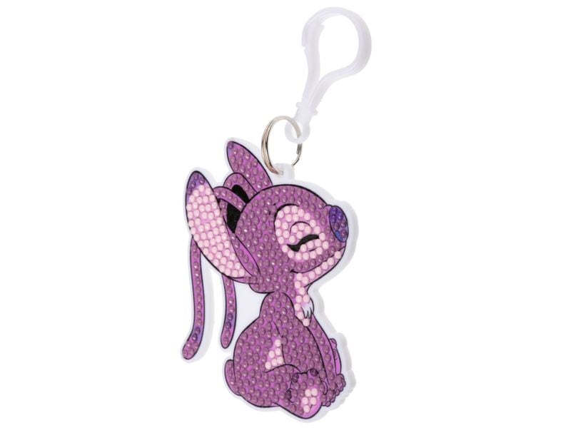 CRAFT Buddy Schlüsselanhänger Crystal Art Anhänger Angel Taschenanhänger