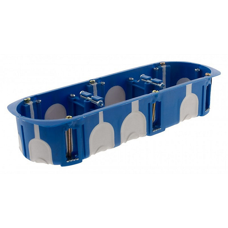 Boîte 3 postes No Air multimatériaux Ø67 x P.40 mm