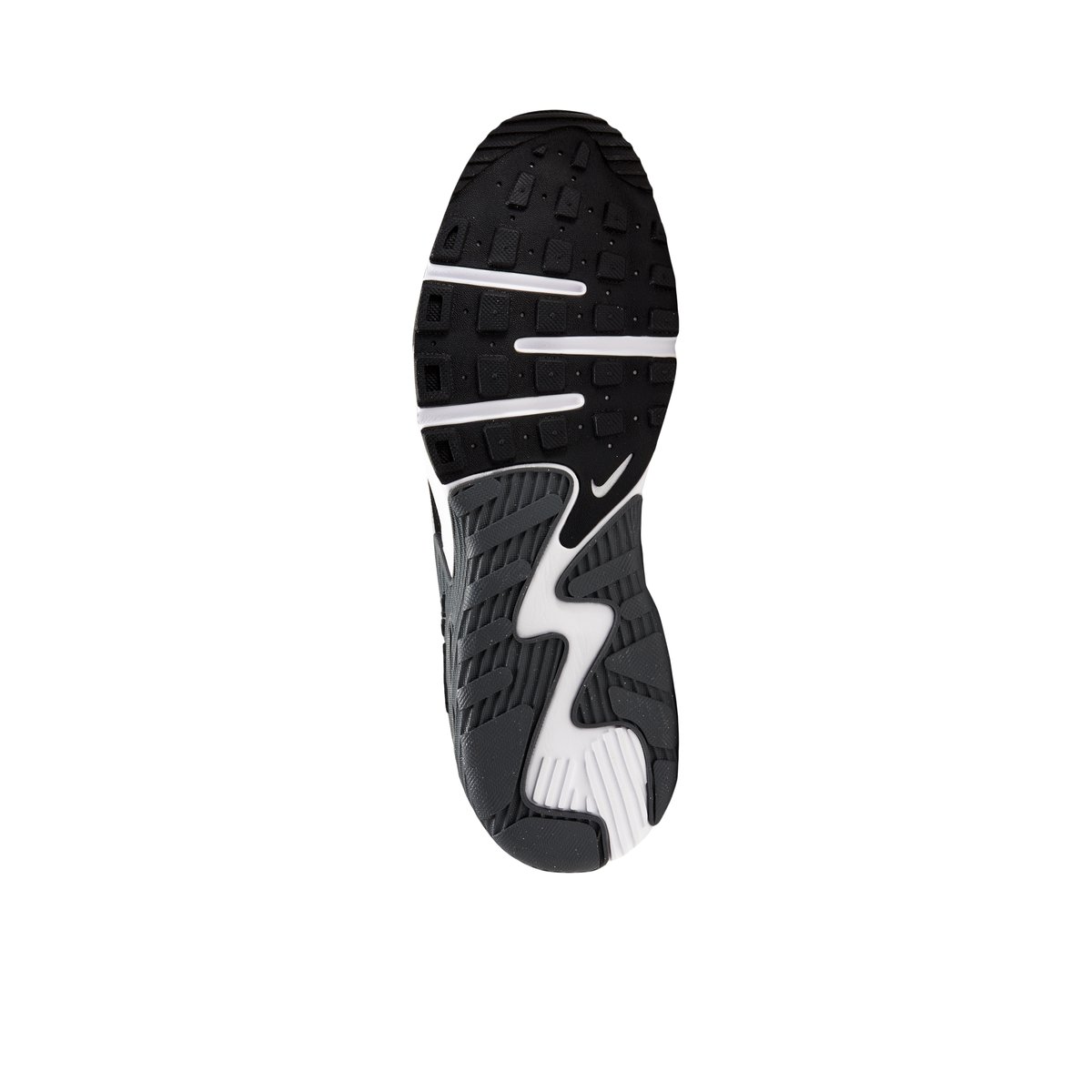 NIKE-Am_excee-m-Avec lacets - Talon plat - Noir/Blanc