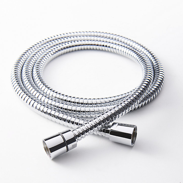 Flexible de douche inox chromé GoodHome 2 m